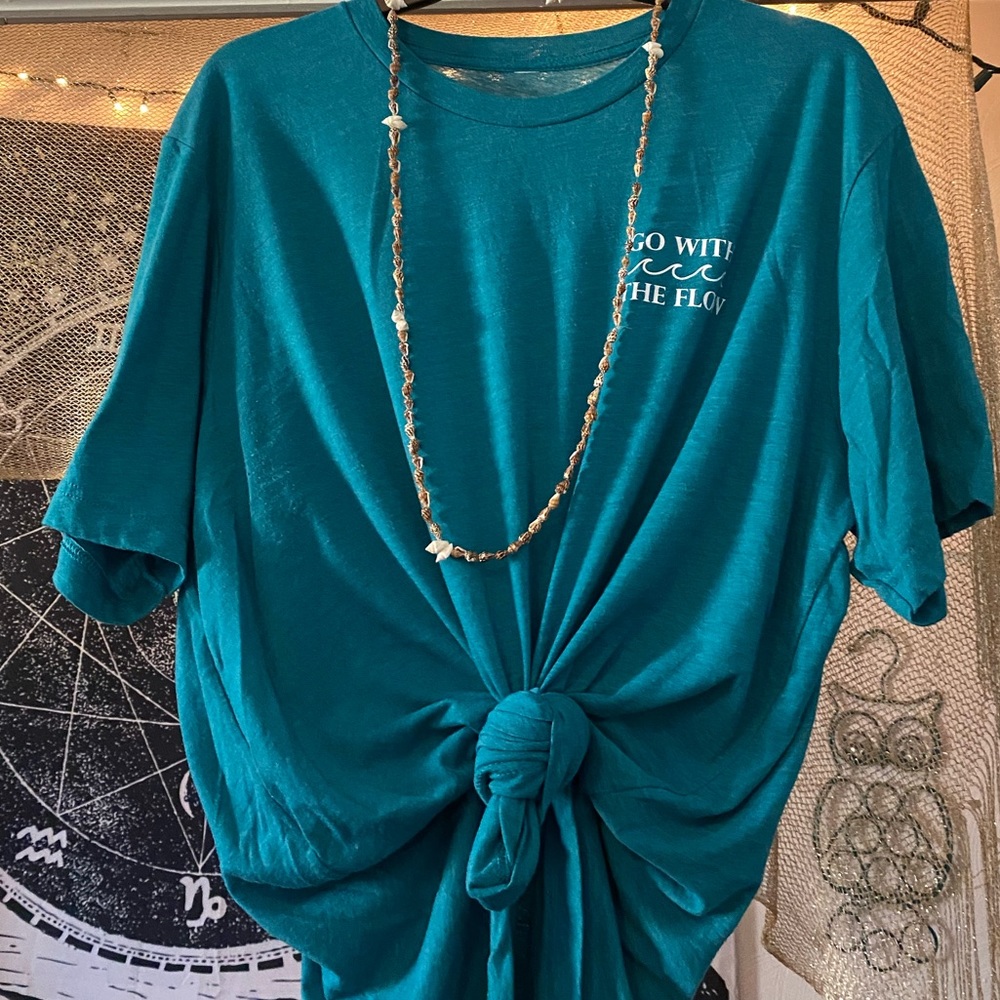 “629” GO WITH THE FLOW TEE